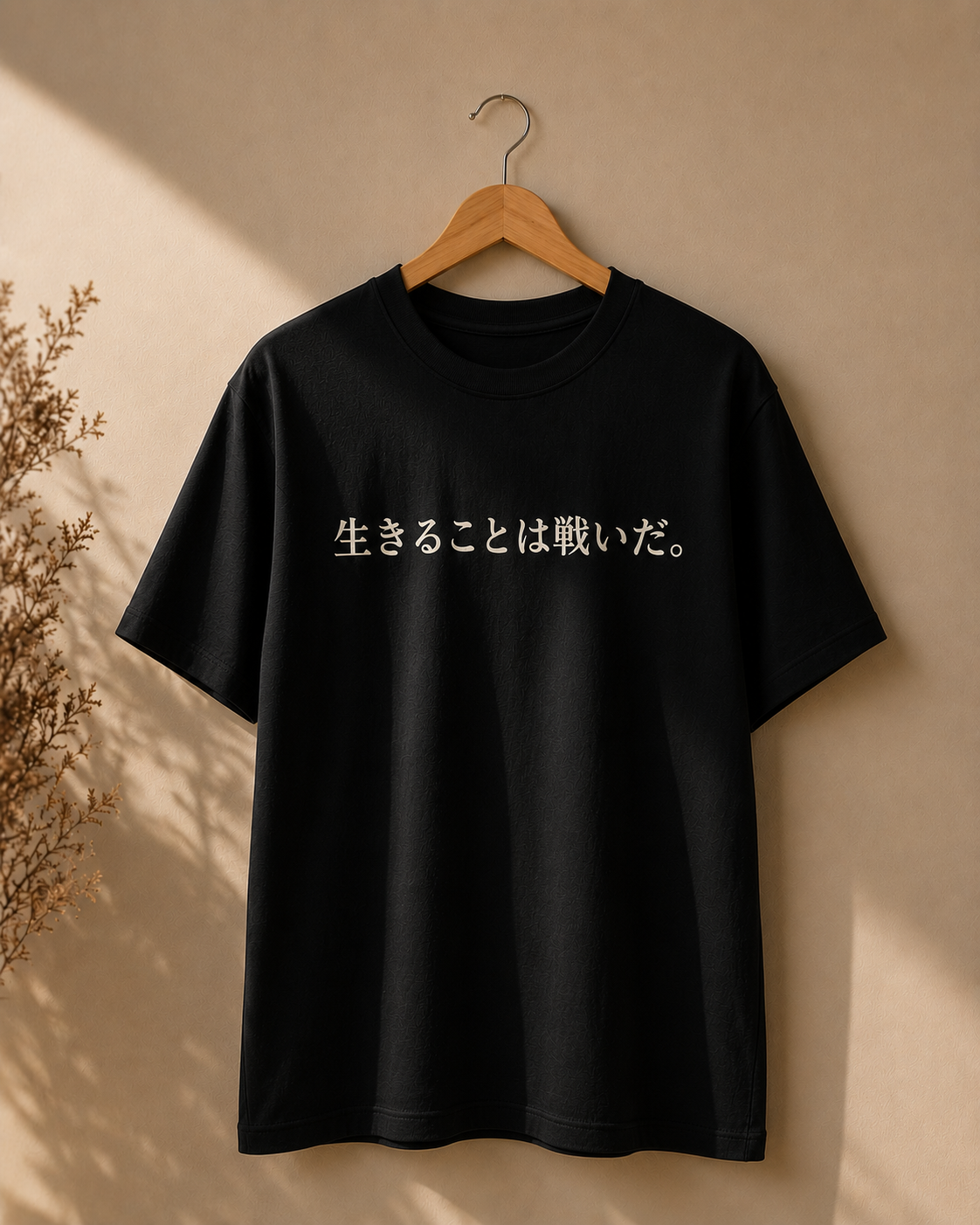 Life Is a Battle Oversized Tee