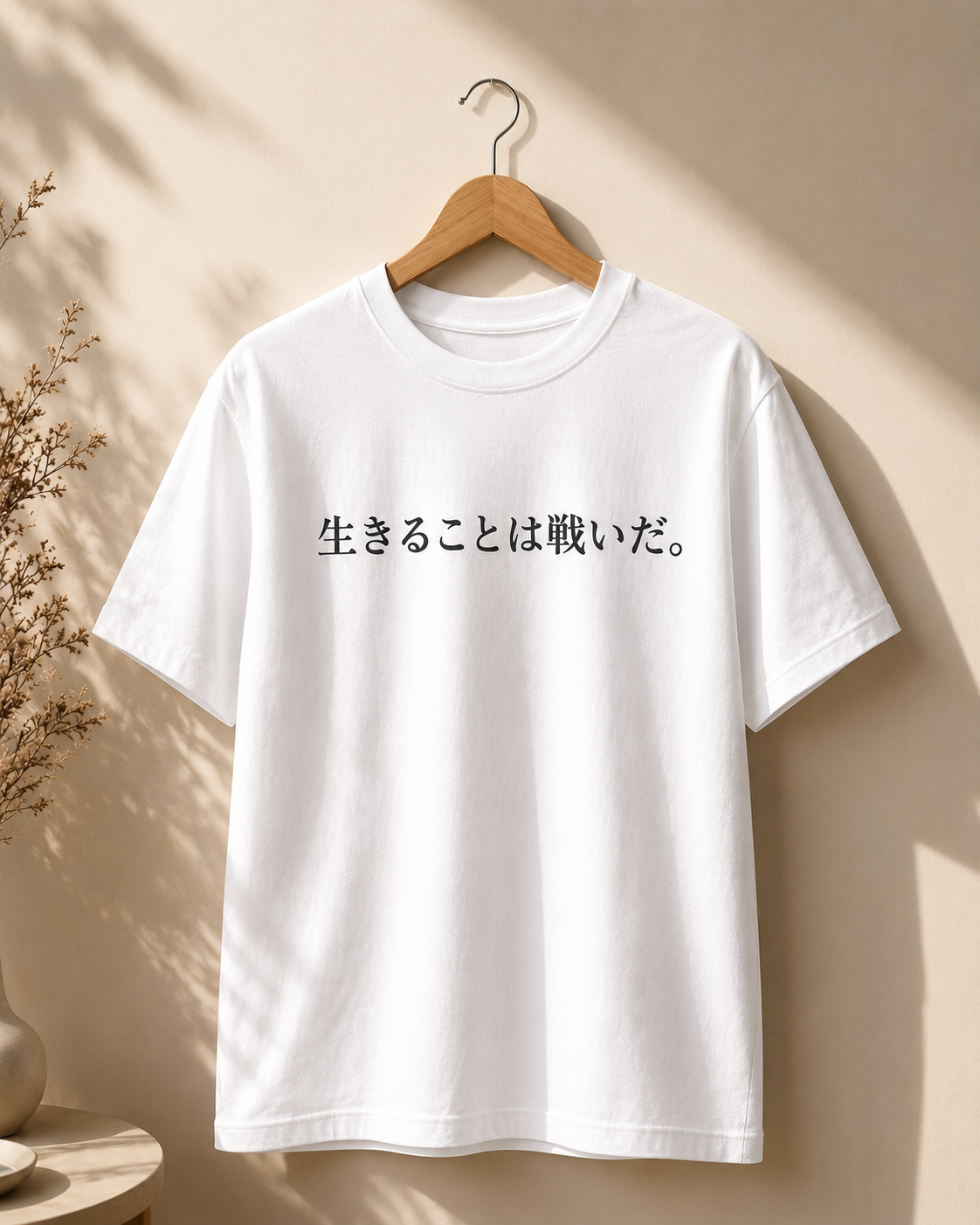 Life Is a Battle Oversized Tee