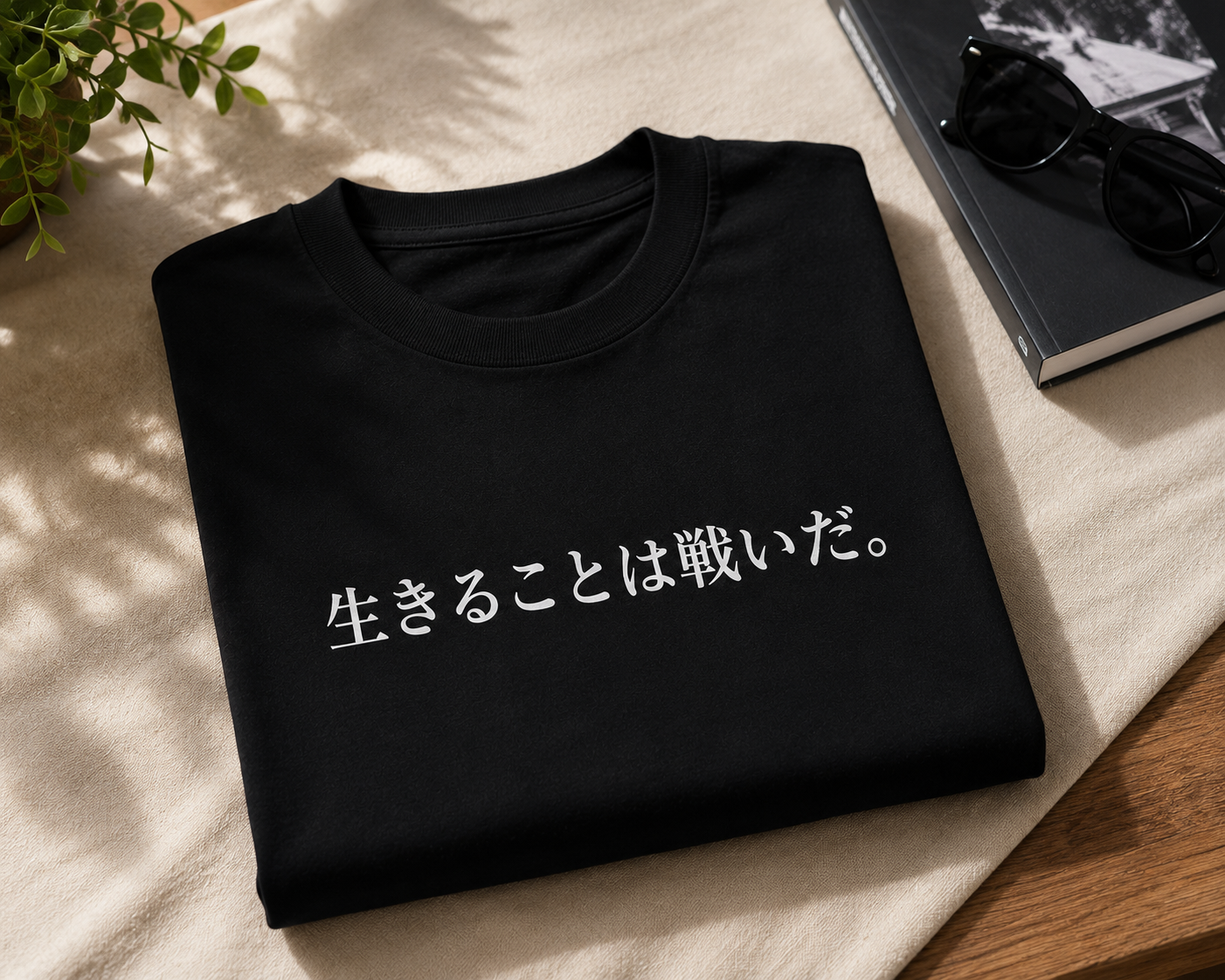 Life Is a Battle Oversized Tee